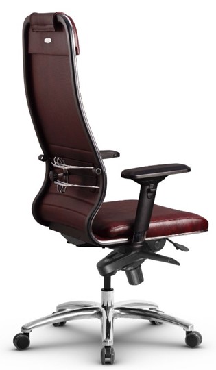 Кресло офисное Metta L 1m 38K2/4D мультиблок, нижняя часть 17838 бордовый в Миассе - изображение 3