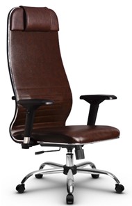 Кресло офисное Metta L 1m 38K2/4D топган, нижняя часть 17833 коричневый в Челябинске - предосмотр