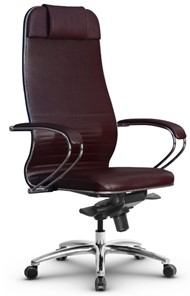Кресло офисное Metta L 1m 38K2/K мультиблок, нижняя часть 17838 бордовый в Златоусте