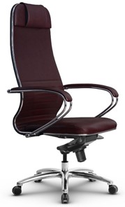 Кресло офисное Metta L 1m 38K2/K мультиблок, нижняя часть 17838 бордовый в Челябинске - предосмотр 1