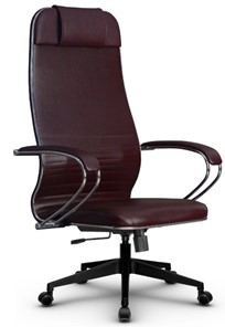 Кресло офисное Metta L 1m 38K2/K топган, нижняя часть 17832 бордовый в Златоусте