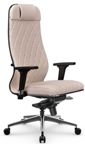 Кресло офисное Мetta L 1m 40M/2D Infinity Easy Clean (MPES) мультиблок, нижняя часть 17839 светло-бежевый в Челябинске - предосмотр