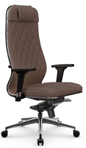 Кресло офисное Мetta L 1m 40M/2D Infinity Easy Clean (MPES) мультиблок, нижняя часть 17839 светло-коричневый в Челябинске