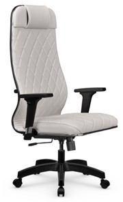 Кресло офисное Мetta L 1m 40M/2D Infinity Easy Clean (MPES) топган, нижняя часть 17831 белый в Челябинске