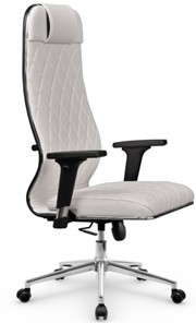 Кресло офисное Мetta L 1m 40M/2D Infinity Easy Clean (MPES) топган OMS, нижняя часть 17853 белый в Челябинске - предосмотр 1
