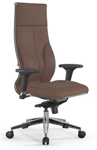 Офисное кресло Мetta L 1m 46/2D Infinity Easy Clean (MPES) мультиблок, нижняя часть 17839 светло-коричневый в Челябинске