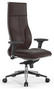 Офисное кресло Метта Мetta L 1m 46/2D Infinity Easy Clean (MPES) мультиблок, нижняя часть 17839 темно-коричневый в Челябинске