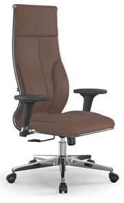 Офисное кресло Метта Мetta L 1m 46/2D Infinity Easy Clean (MPES) топган, нижняя часть 17834 светло-коричневый в Челябинске