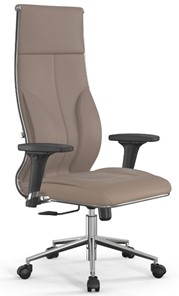 Офисное кресло Метта Мetta L 1m 46/2D Infinity Easy Clean (MPES) топган, нижняя часть 17852 темно-бежевый в Челябинске