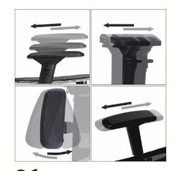 Офисное кресло Мetta L 1m 46/4D Infinity Easy Clean мультиблок, нижняя часть 17839 белый в Челябинске - изображение 7