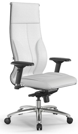Офисное кресло Мetta L 1m 46/4D Infinity Easy Clean мультиблок, нижняя часть 17838 белый в Челябинске - изображение