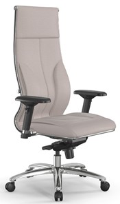 Офисное кресло Мetta L 1m 46/4D Infinity Easy Clean мультиблок, нижняя часть 17838 светло-бежевый в Магнитогорске