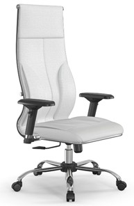 Офисное кресло Мetta L 1m 46/4D Infinity Easy Clean топган, нижняя часть 17833 белый в Челябинске - предосмотр