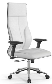 Офисное кресло Мetta L 1m 46/4D Infinity Easy Clean топган, нижняя часть 17852 белый в Челябинске - предосмотр