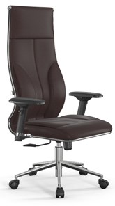 Офисное кресло Мetta L 1m 46/4D Infinity Easy Clean топган, нижняя часть 17852 темно-коричневый в Челябинске