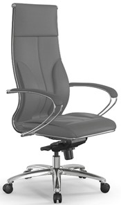 Кресло офисное Мetta L 1m 46/K Infinity Easy Clean мультиблок, нижняя часть 17838 серый в Челябинске