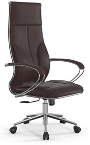 Кресло офисное Мetta L 1m 46/K Infinity Easy Clean топган, нижняя часть 17852 темно-коричневый в Челябинске