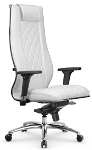 Офисное кресло МЕТТА L 1m 50M/2D Infinity Easy Clean мультиблок, нижняя часть 17838 белый в Челябинске - предосмотр