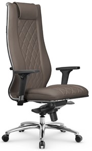 Офисное кресло МЕТТА L 1m 50M/2D Infinity Easy Clean мультиблок, нижняя часть 17838 светло-коричневый в Челябинске - предосмотр