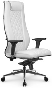 Офисное кресло МЕТТА L 1m 50M/2D Infinity Easy Clean мультиблок, нижняя часть 17839 белый в Челябинске - предосмотр