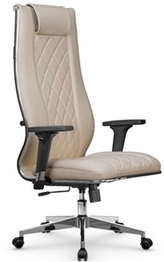 Офисное кресло МЕТТА L 1m 50M/2D Infinity Easy Clean топган, нижняя часть 17834 темно-бежевый в Магнитогорске
