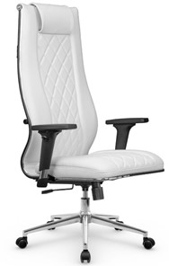 Офисное кресло МЕТТА L 1m 50M/2D Infinity Easy Clean топган, нижняя часть 17852 белый в Челябинске - предосмотр