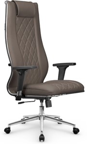 Офисное кресло МЕТТА L 1m 50M/2D Infinity Easy Clean топган, нижняя часть 17852 светло-коричневый в Челябинске