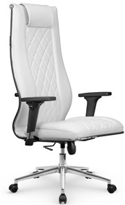 Офисное кресло МЕТТА L 1m 50M/2D Infinity Easy Clean топган OMS, нижняя часть 17853 белый в Челябинске