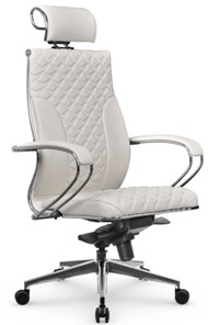Кресло офисное Metta L 2c 44C/K116 Infinity Easy Clean мультиблок, нижняя часть 17839 белый в Челябинске