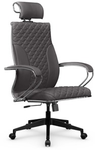 Кресло офисное Metta L 2c 44C/K116 Infinity Easy Clean топган, нижняя часть 17832 серый в Челябинске - предосмотр