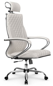 Кресло офисное Metta L 2c 44C/K116 Infinity Easy Clean топган, нижняя часть 17833 белый в Челябинске - предосмотр 1