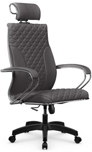 Кресло офисное Metta L 2c 44C/K116 Infinity Easy Clean топган OMS, нижняя часть 17859 серый в Челябинске