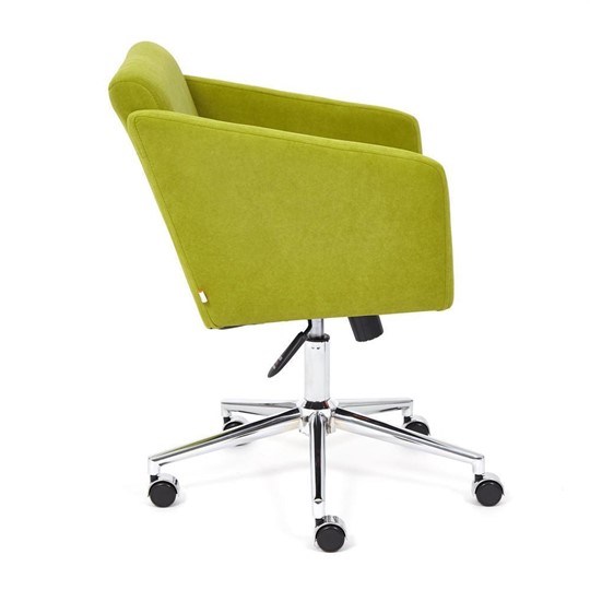 Офисное кресло MILAN хром флок, олива, арт.13949 в Миассе - изображение 2