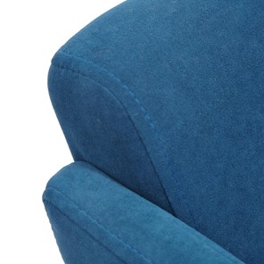 Кресло MILAN хром флок, синий, арт.13948 в Челябинске - предосмотр 6