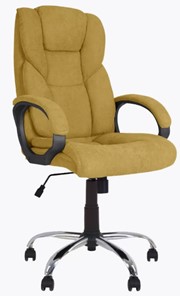 Кресло MORFEO (CHR68) ткань SORO-40, желтая в Копейске