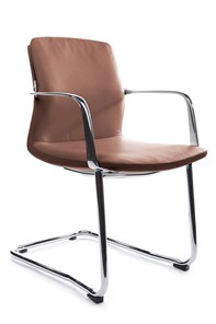 Кресло для офиса Plaza-SF (FK004-С11), светло-коричневый в Челябинске - предосмотр