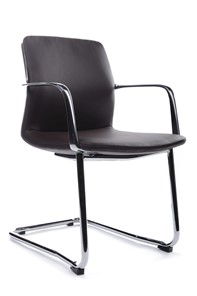 Офисное кресло Plaza-SF (FK004-С11), темно-коричневый в Миассе - предосмотр