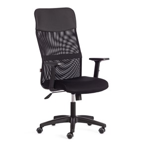 Кресло офисное PRACTIC PLT ткань/кож/зам, черный, арт.20536 в Миассе