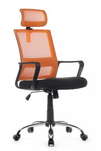 Офисное кресло RCH 1029HB, черный/оранжевый в Челябинске - предосмотр