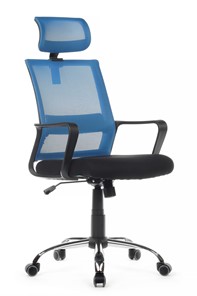 Офисное кресло RCH 1029HB, черный/синий в Магнитогорске