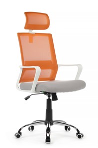 Кресло RCH 1029HW, серый/оранжевый в Челябинске - предосмотр