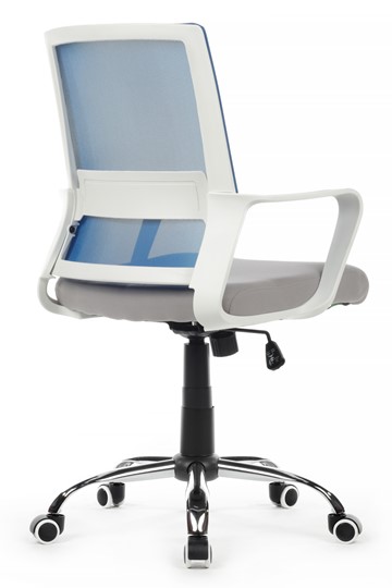 Офисное кресло RCH 1029MW, серый/синий в Магнитогорске - изображение 3