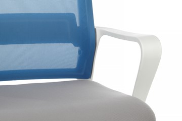 Офисное кресло RCH 1029MW, серый/синий в Копейске - предосмотр 5