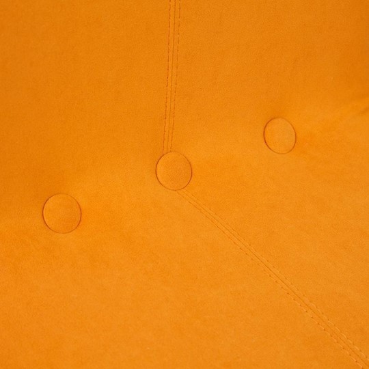 Кресло RIO флок/кож/зам, оранжевый/оранжевый, арт.14188 в Челябинске - изображение 6
