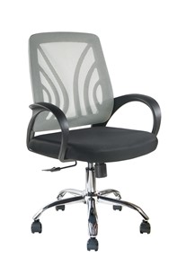 Кресло офисное Riva Chair 8099Е, Серый в Миассе