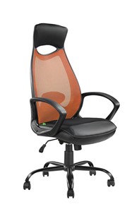 Кресло компьютерное Riva Chair 840, Оранжевый в Миассе