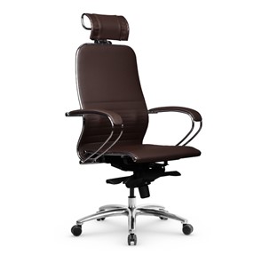 Кресло офисное Samurai K-2.04 MPES Темно-коричневый в Миассе