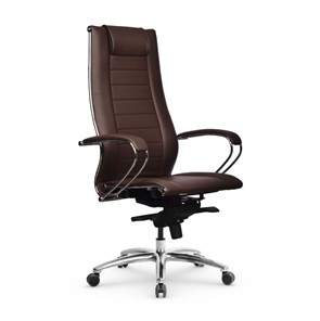 Офисное кресло Samurai Lux-2 MPES Темно-коричневый в Магнитогорске