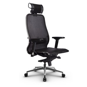 Кресло офисное Samurai S-3.041 (Черный плюс) в Магнитогорске