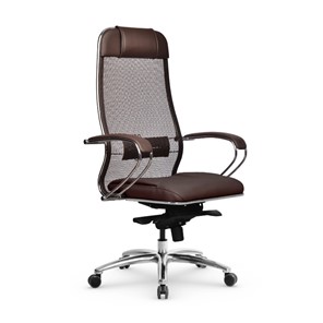 Офисное кресло Samurai SL-1.04 MPES Темно-коричневый в Миассе